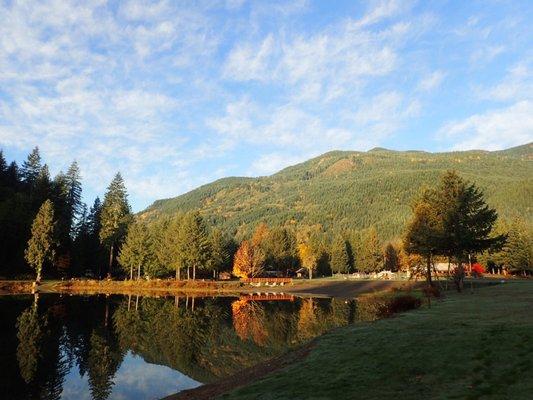 Lake Tyee, looking towards the clubhouse