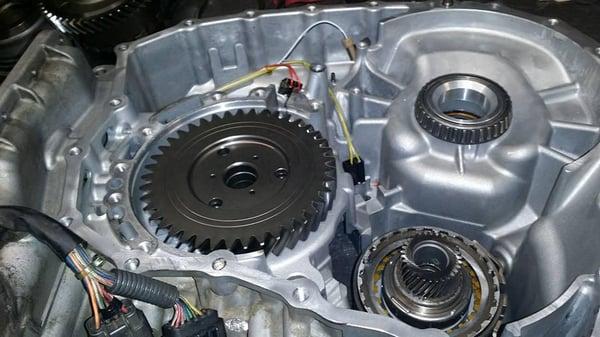 This transmission is out of a Mazda MPV and in the process of being rebuilt