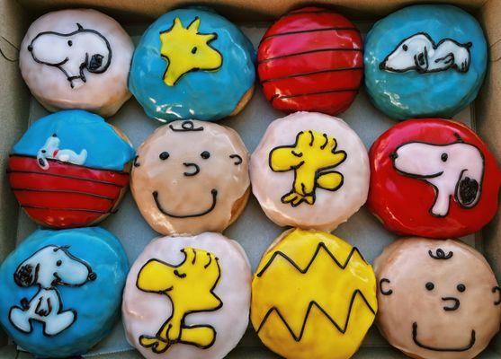 Custom snoopy donuts