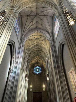 Interior - gorgeous arches along the hallway - taken November 2024