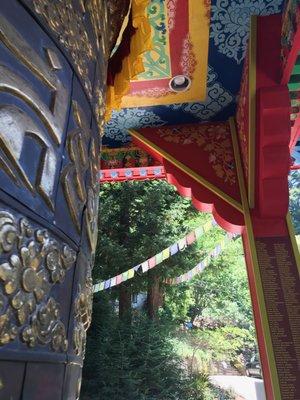 Tara Home (hospice cabin in the redwoods at Land of Medicine Buddha)