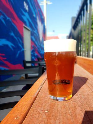 Perfect patio weather to enjoy our new Oktoberfest!