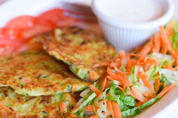 Zucchini pancakes