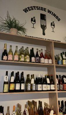 Westside Winos Wine Wall Selection