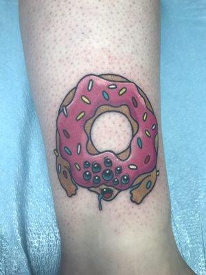 Donut tattoo