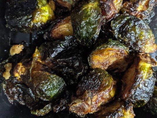 Crispy brussel sprouts