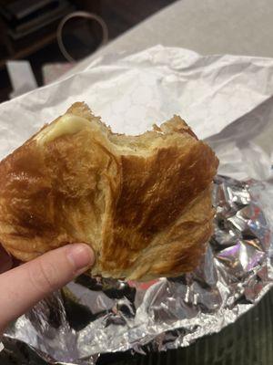 Grilled cheese croissant