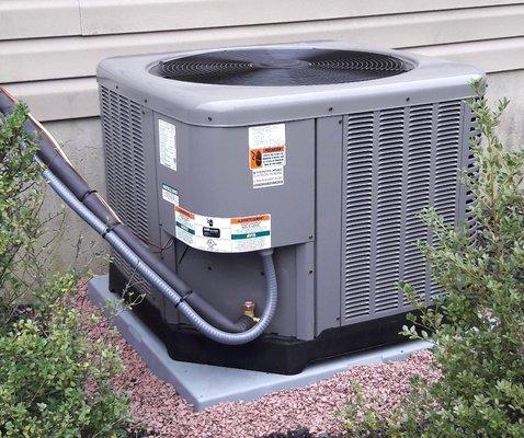 Rheem air conditioner installation