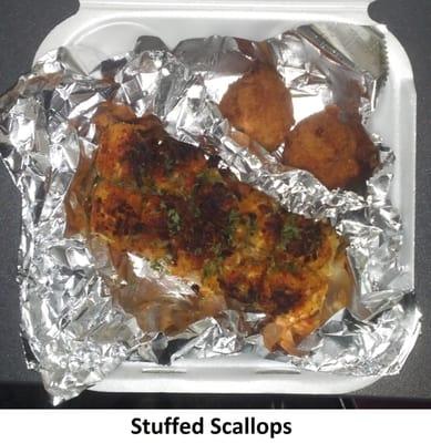 Stuffed Scallops to-go  2-6-15