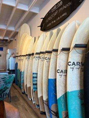 Surfboard membership!