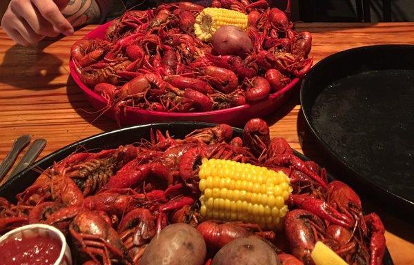 First time for me! By far the best crawfish I've had yet in Louisiana