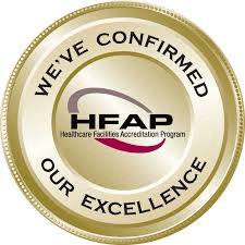 Fully accredited by the Healthcare Facilities Accreditation Program (HFAP)