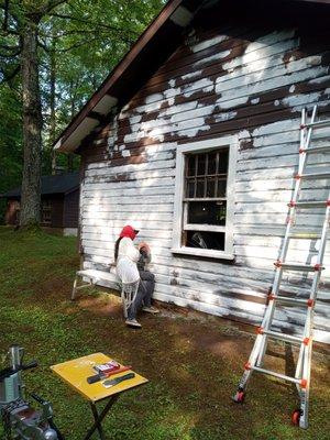 Primer and sanding