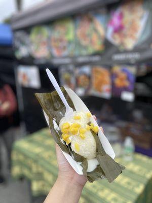 Sweet Sticky Rice with Jackfruit ($8)