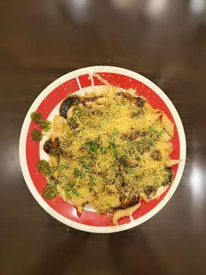 Dahi papri chaat