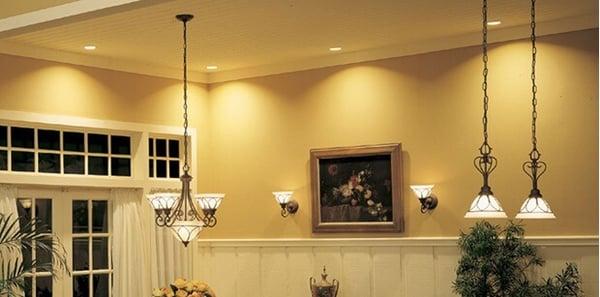 Kitchen and dining room pendants and wall sconces