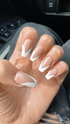 Twist on a classic French mani