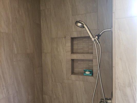 New shower