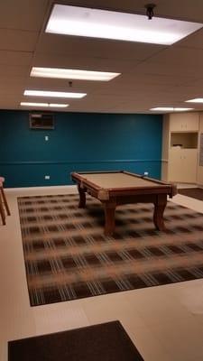 Billiards room