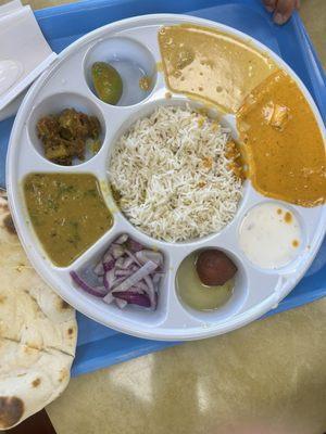 Veg thali