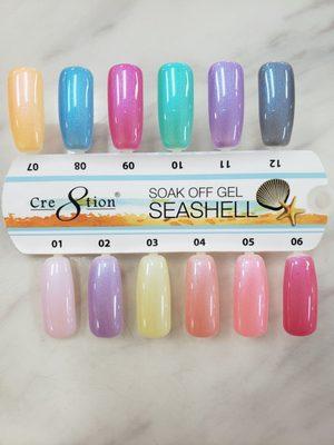 Soak off gel  Seashell!