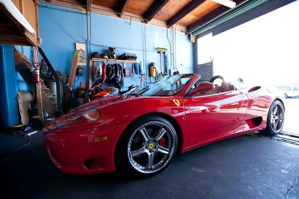 Customer's Ferrari 360 Modena