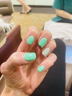 Love this seafoam green!!!!