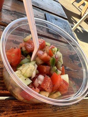 Cucumber and Tomato Salad