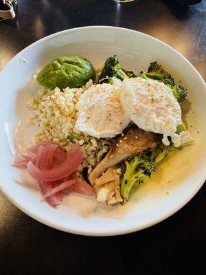 Cauliflower rice bowl