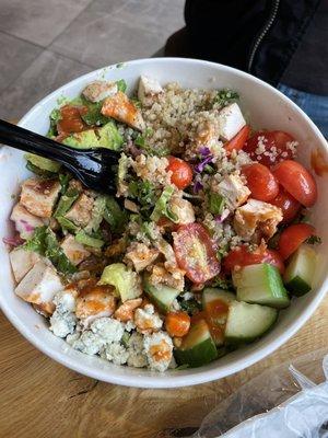 Mediterranean Eggplant Bowl