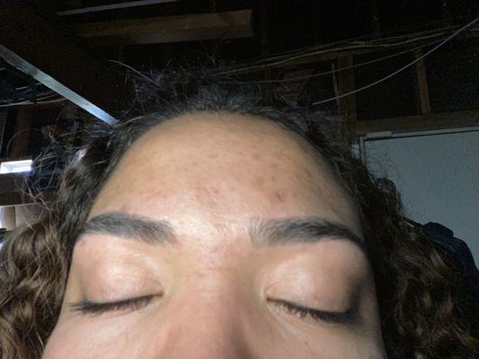 WHY IS MY RIGHT BROW LEANING?!?