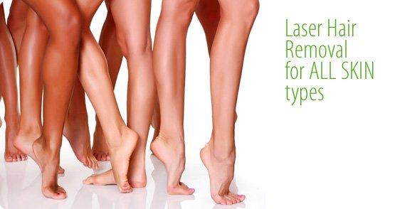 Vectus Laser Hair Removal for all skin tones