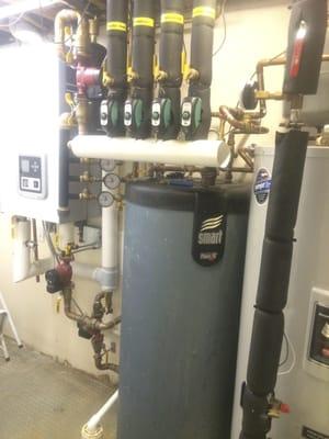 Water heater install