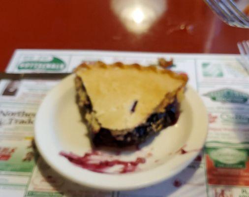 Blueberry pie