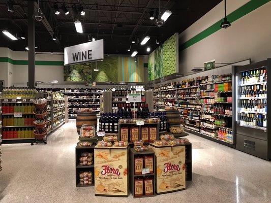 Publix #1737's beautiful wine selection!