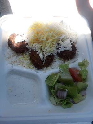 Falafel platter -10$