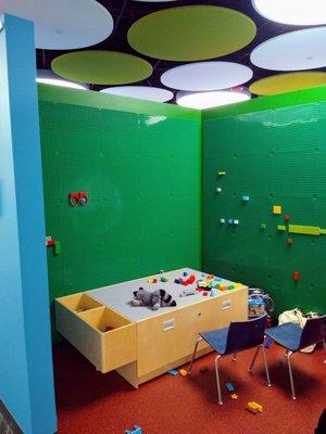 Lego room. Even the walls are made of Lego!