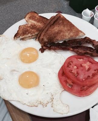 Breakfast Special -- My Mom Specifically Asked For 2 Tomatoes (It Comes With More)