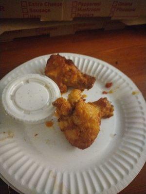 Buffalo Chicken Wings are an Awesome size and so Delicious