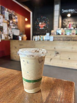 Abyssinian iced latte