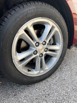 Messed up rim again