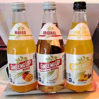 GinsengUp soda is available.