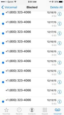 ALLIED LEFT ME 36 voice mails.  Psychotic.