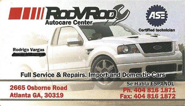 Rodvrod Auto Care Center