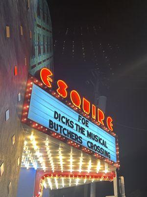 Front marquee