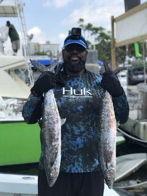 A couple of nice kingfish