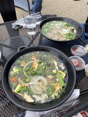 Pho Vegan Soup, Pho Beef 2 Item Soup