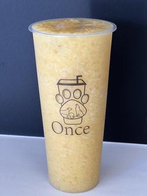 Once Special Mango Green Tea Smoothie