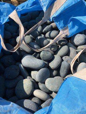 Mexican beach pebbles