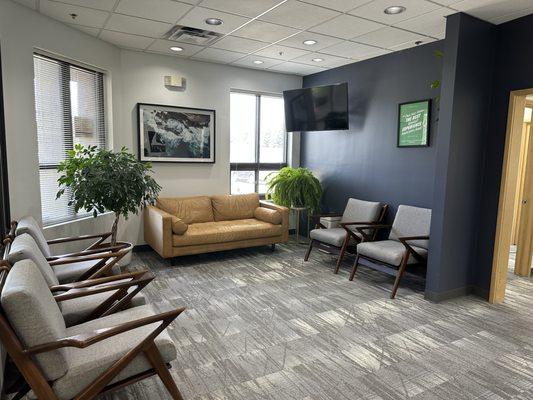 Post construction reception area